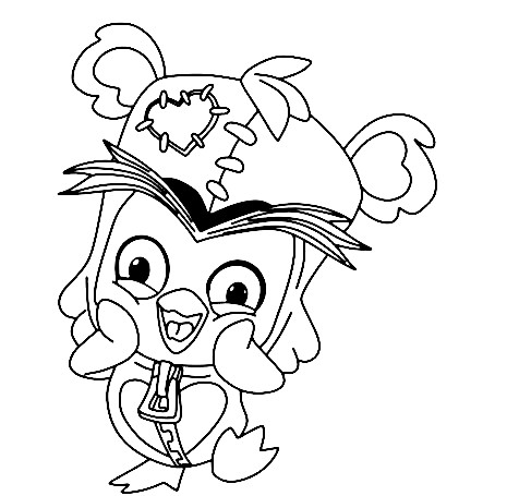 How To Draw Fuzzy, From Zooba - The Details Instructions 6 zoht