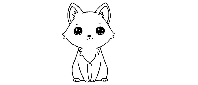 Cute-Fox-Drawing-7