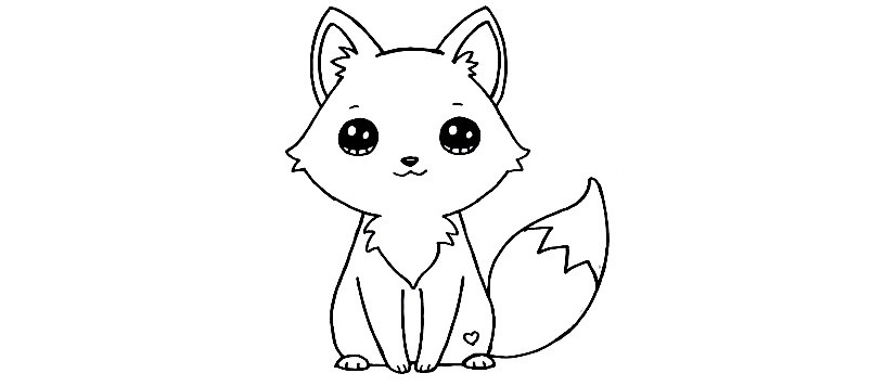 Cute-Fox-Drawing-8