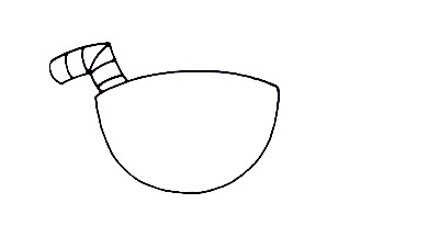 How To Draw Cuphead - The Details Instructions 3 cup step2