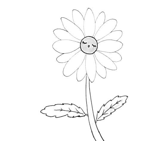 How To Draw A Daisy – The Details Instructions 9 daisy step8 1