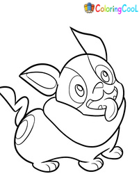 Yamper Coloring Pages