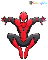 Create Perfect Spiderman Drawing In 9 Easy Steps Coloring Page