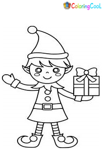Elf Coloring Pages