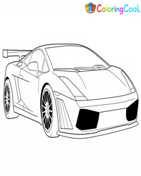 Lamborghini Coloring Pages