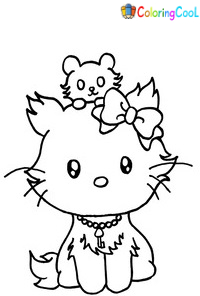 Charmmy Kitty Coloring Pages