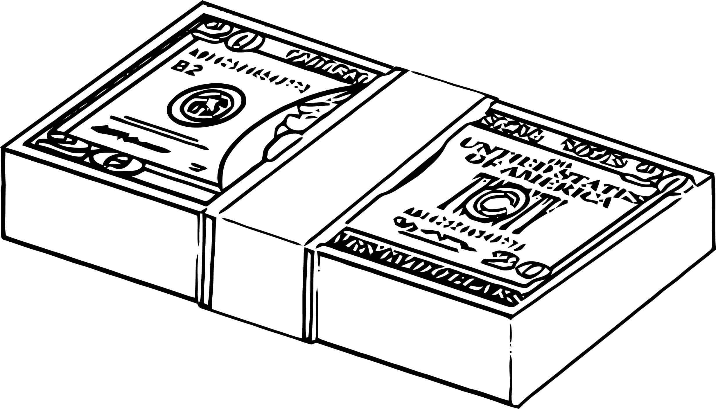 New Money Coloring Page