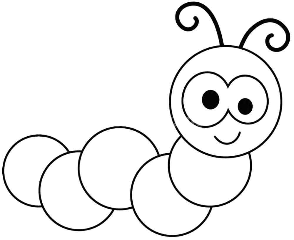 The Eyed Insect Has A Length Of Only 45 mm Coloring Page