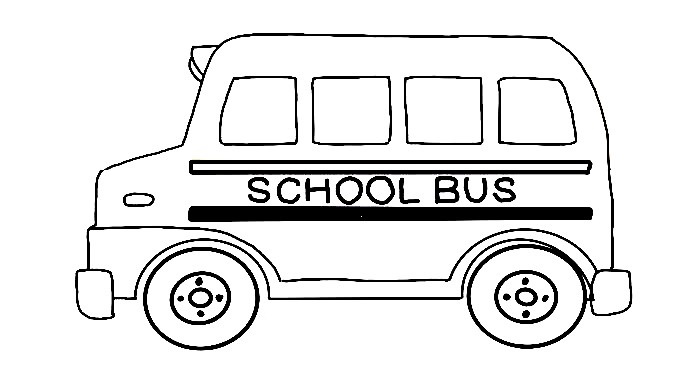 How To Draw A School Bus - The Details Instructions 6 bus step5