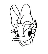 How To Draw Daisy Duck - The Details Instructions 3 duck daisy step2