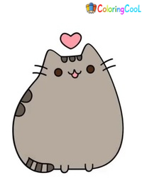 How To Draw Pusheen – The Details Instructions Coloring Page