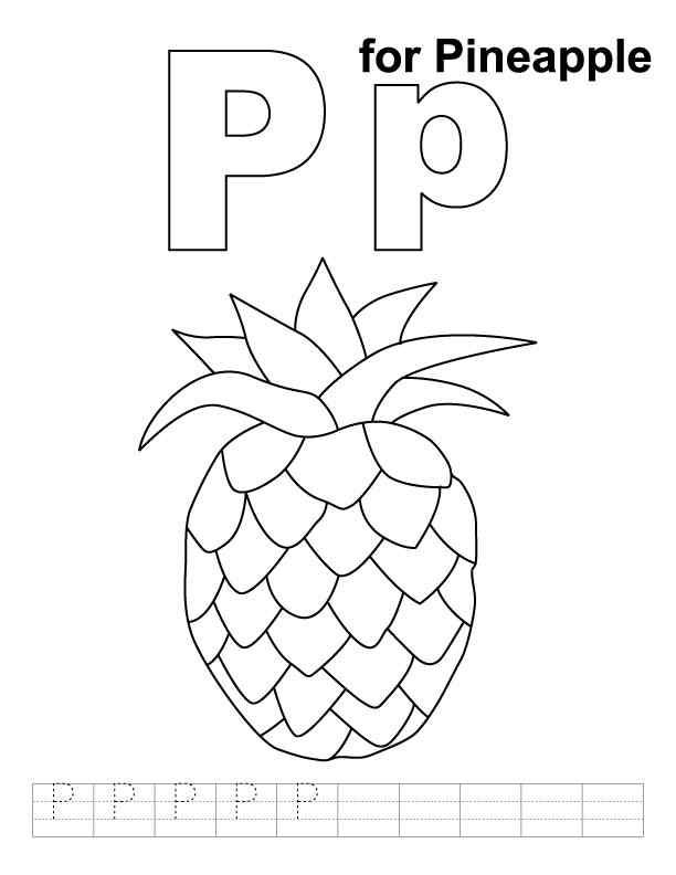 Pineapple With P