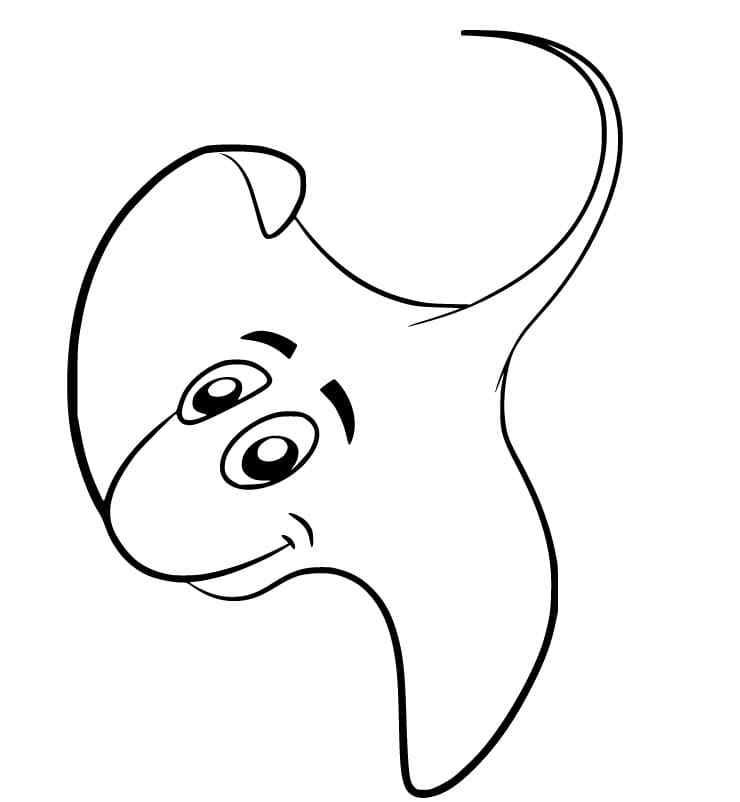 Cartoon Stingray