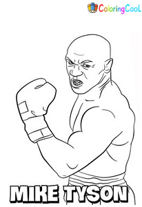 Mike Tyson Coloring Pages