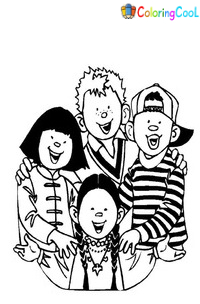 Diversity Coloring Pages