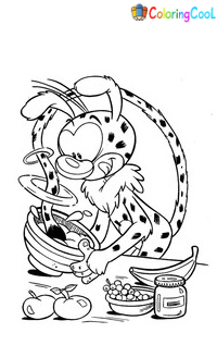 Marsupilami Coloring Pages