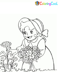 Heidi Coloring Pages