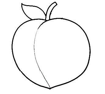 Peach-drawing-3