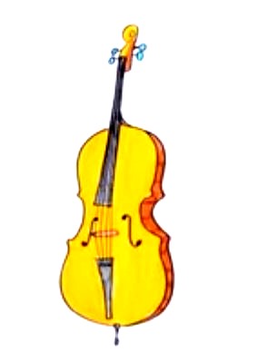 Cello Drawing