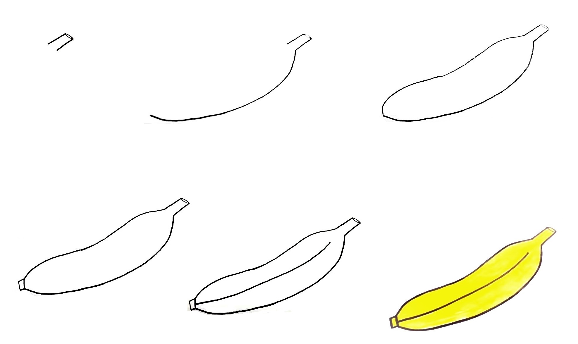 A Banana Drawing
