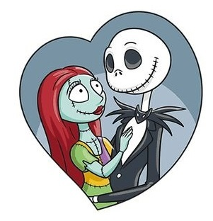Easy to draw Jack and Sally