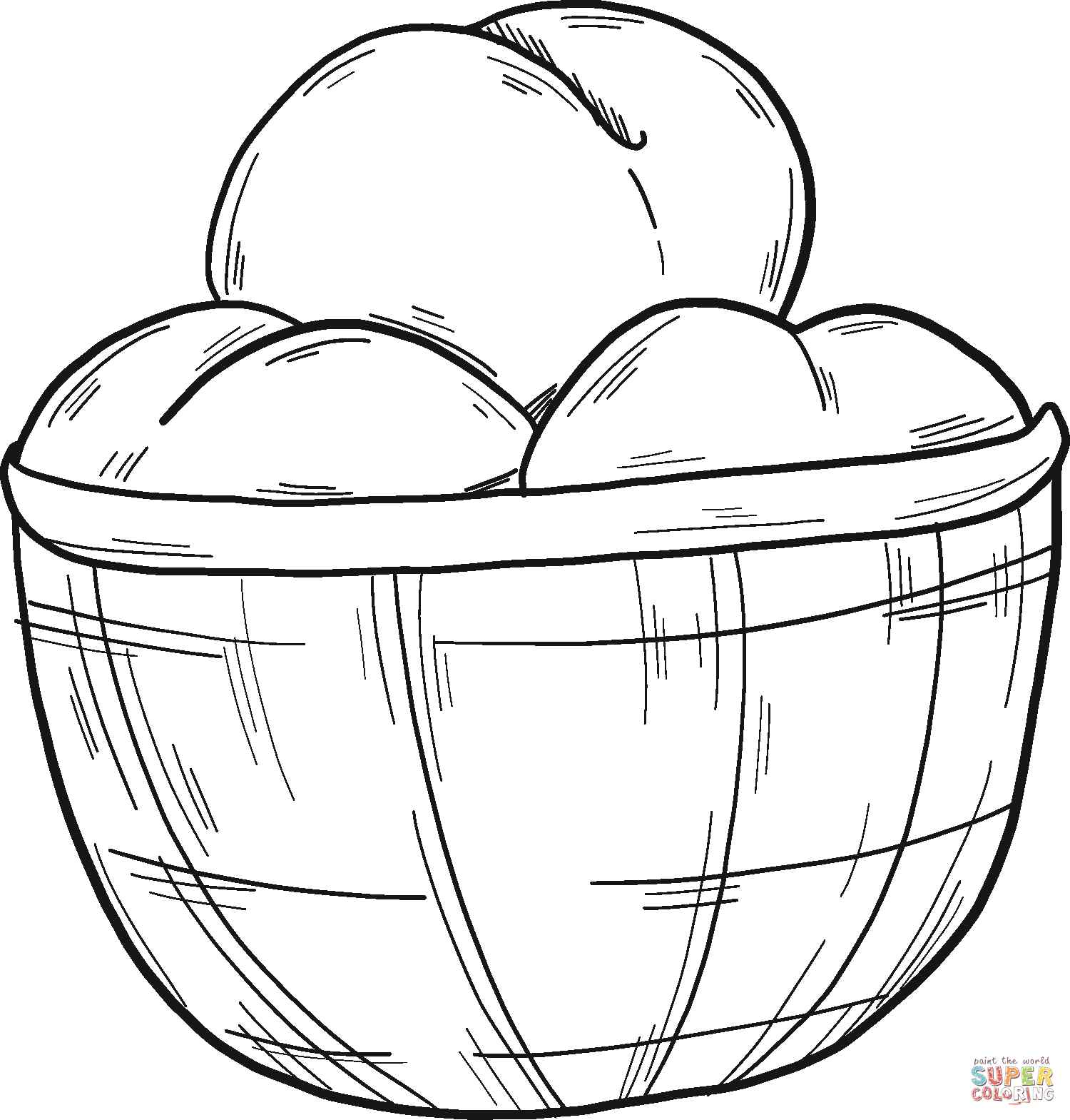 Peaches In A Bowl