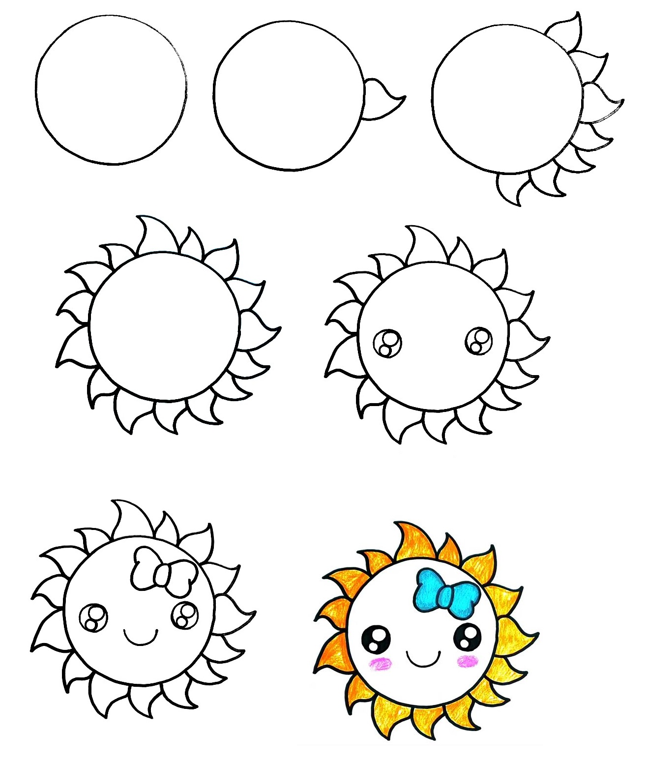 Солнце легкий рисунок. Солнце рисунок. Солнце рисунок карандашом. Солнце рисунок легкий. Нарисовать солнышко.