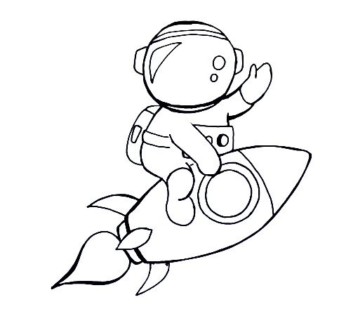 Astronaut-Drawing-7