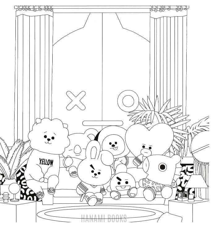 BT21 to Color
