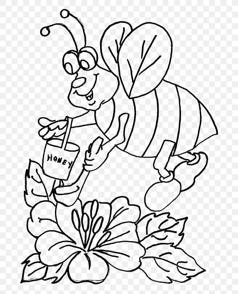 Bee Coloring Book Child