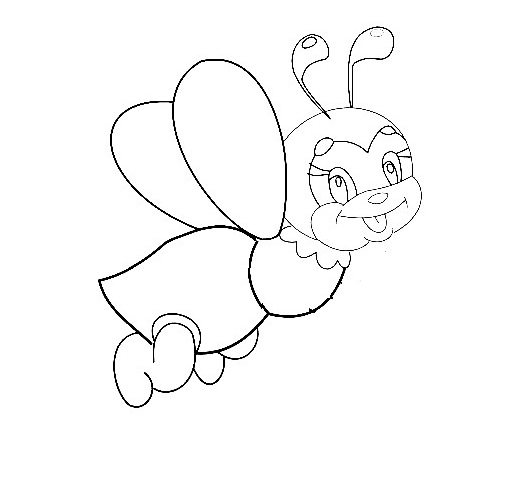 Bee-Drawing-6