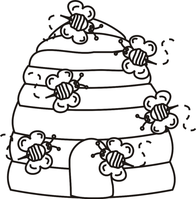 Bee Hive To Print