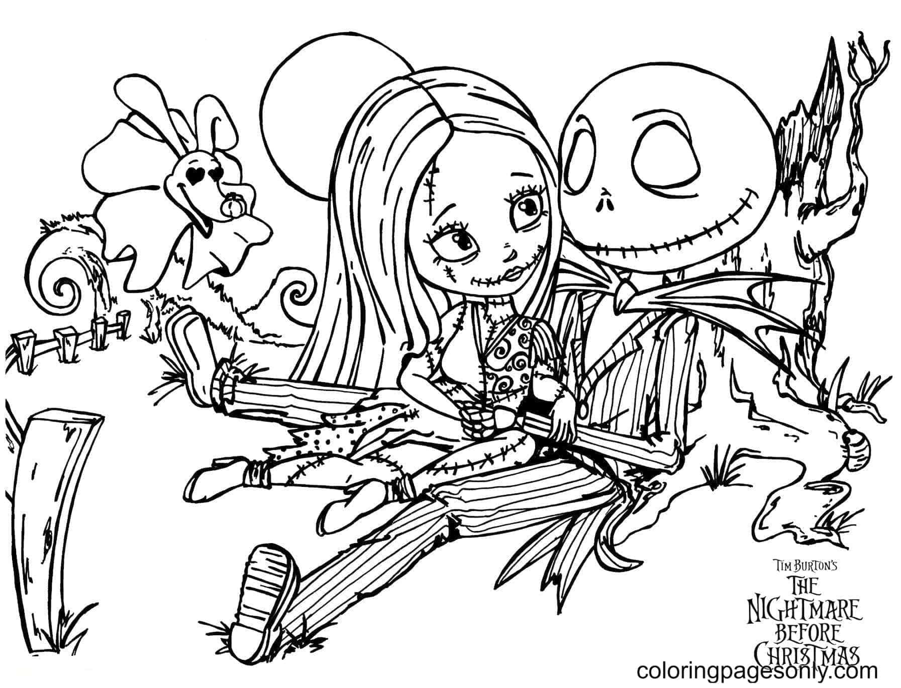 Cartoon characters Coloring Pages