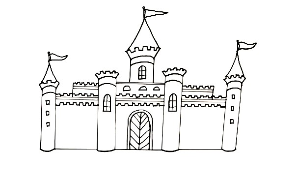 Castle-Drawing-7