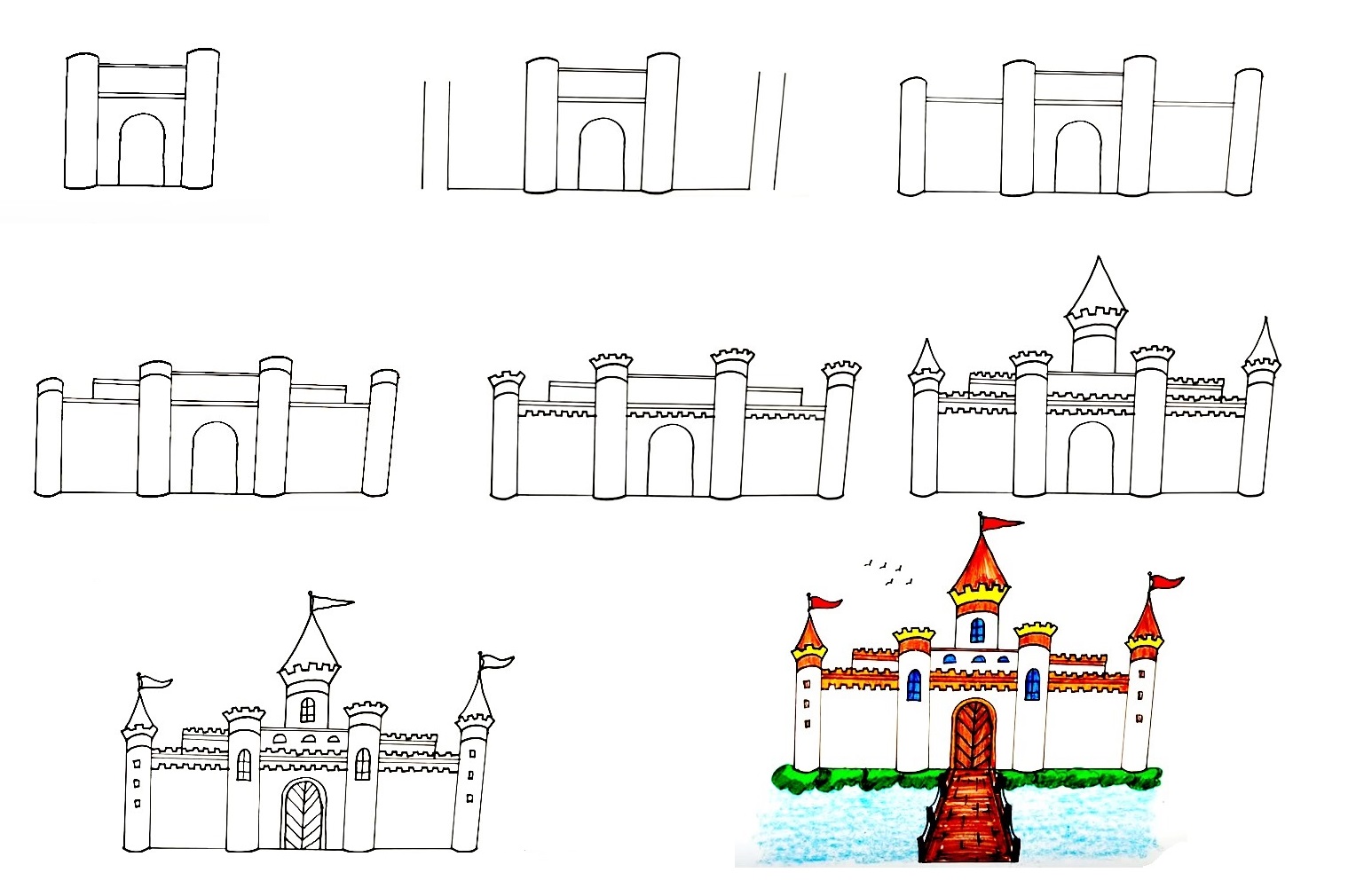 Castle-Drawing