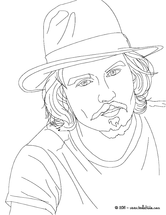 Celebrity Coloring Pages Coloring Page