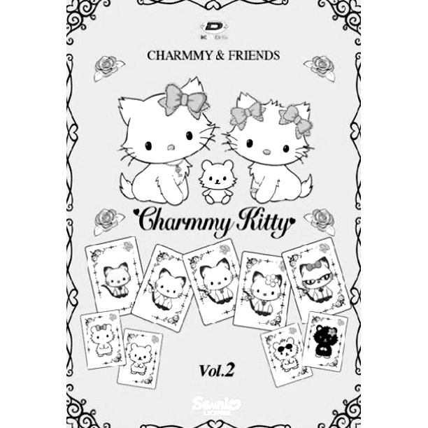 Chammy Kitty’s Family Coloring Page