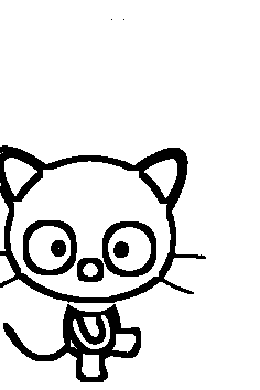 Chococat Image Printable Coloring Page