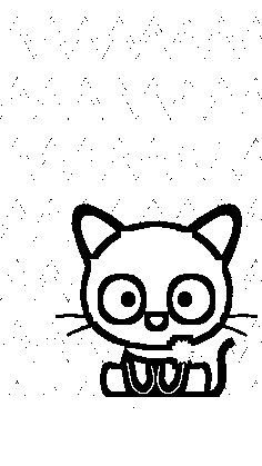 Chococat free Coloring Page