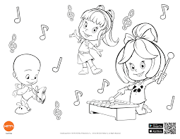 Cleo and Cuquin To Print Coloring Page