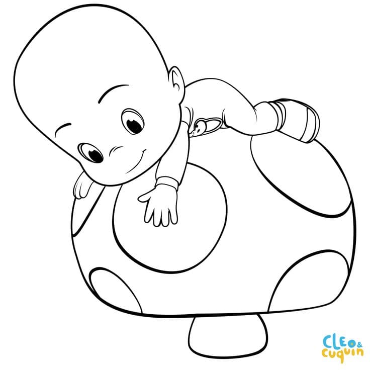 Cuquin Free Printable Coloring Page