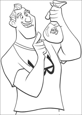 Doctor P. Sherman coloring page