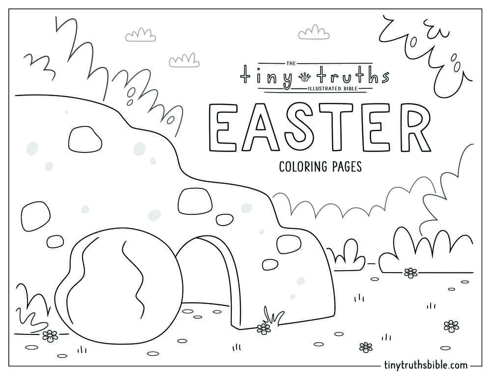 Easter Free Printable Coloring Page