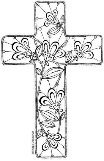 Floral Cross For You