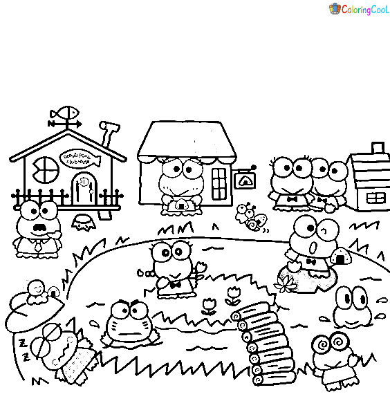 Free Image Feroppi Family Coloring Page