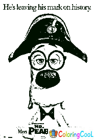 Free Mr Peabody & Sherman For Children Coloring Page