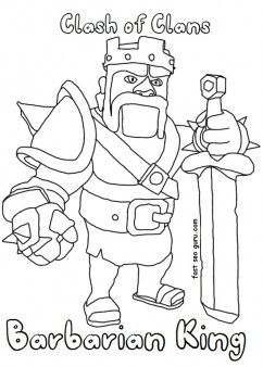 Free Printable Boom Beach Coloring Page