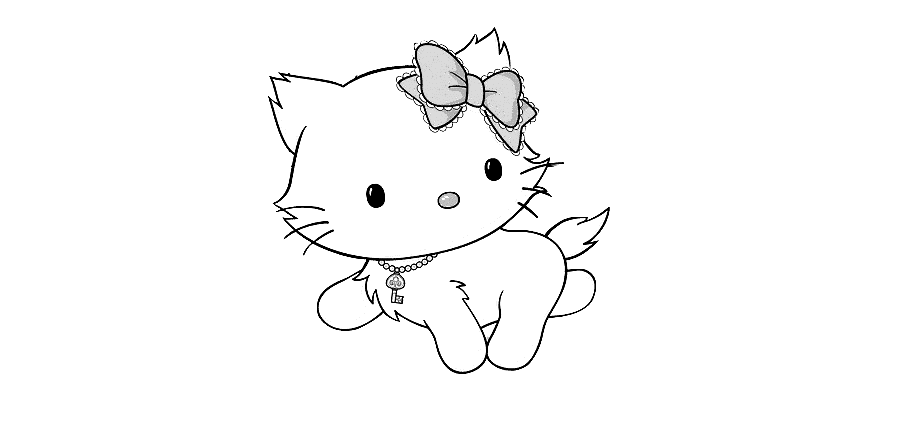 Free Printable Charmmy Kitty Coloring Page