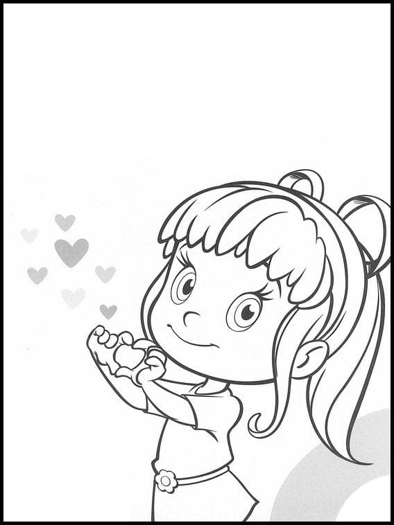 Free Printable Cleo and Cuquin Coloring Page