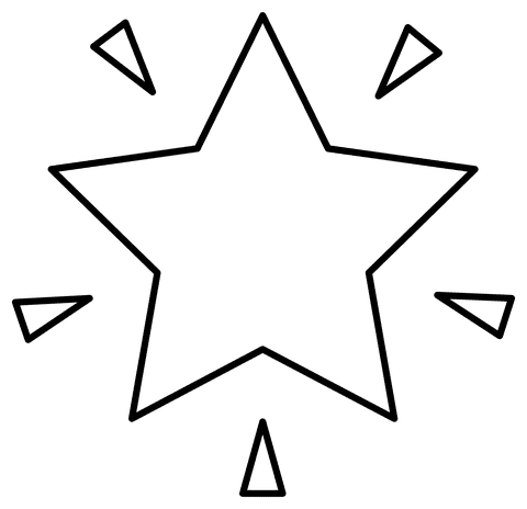 Glowing Star Emoji Free